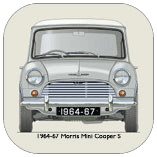Morris Mini-Cooper S 1964-67 Coaster 1
